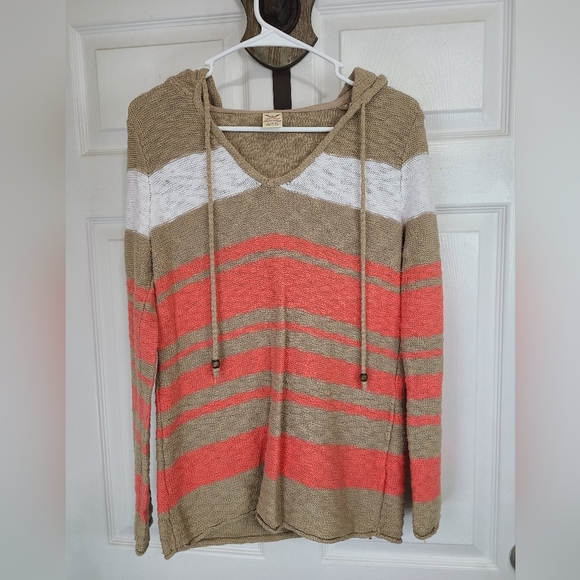 Faded Glory Woman's Lite Weight Pullover Sweater, Size: Large Color: Brown - Picture 4 of 8